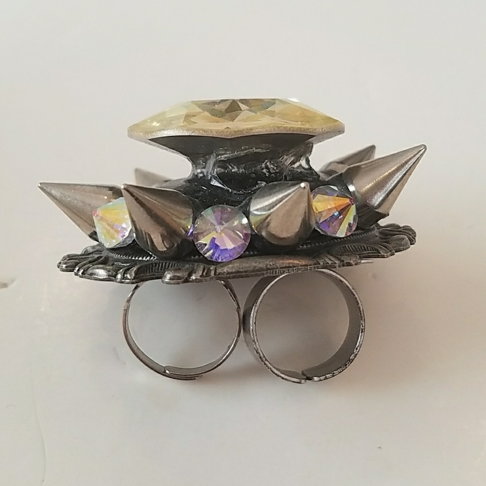 GASOLINE GLAMOUR DELUXE RING LEMON round - Picture 4 of 6